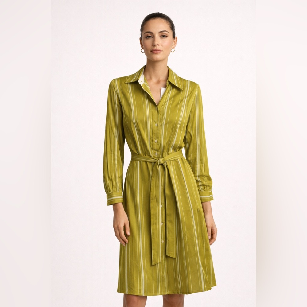 Structured Couture Shirt Dress